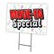 Signmission Move-in Special Yard Sign & Stake outdoor plastic coroplast window, C-1216 Move-In Special C-1216 Move-In Special - alternate 1